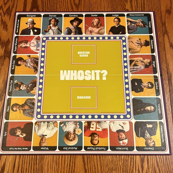 Vintage 1976 Whosit? The Star-Studded Guessing Game by Parker Brothers No 50 - Picture 4 of 16